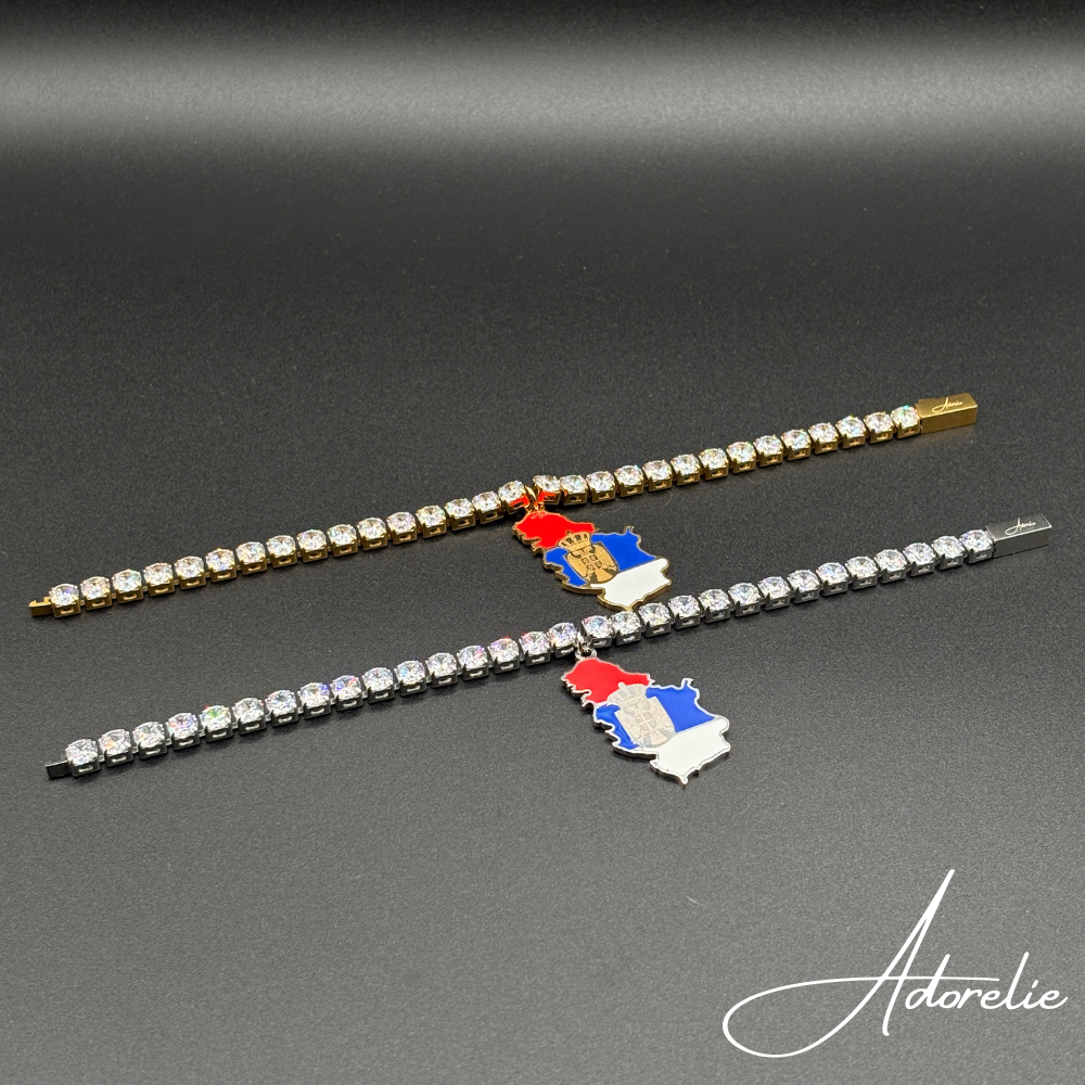 Adorelie™ Nationbands Serbien🇷🇸