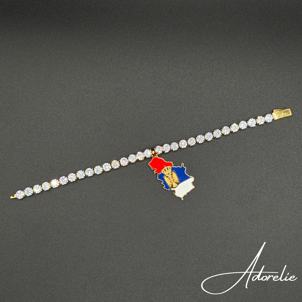 Adorelie™ Nationbands Serbien🇷🇸