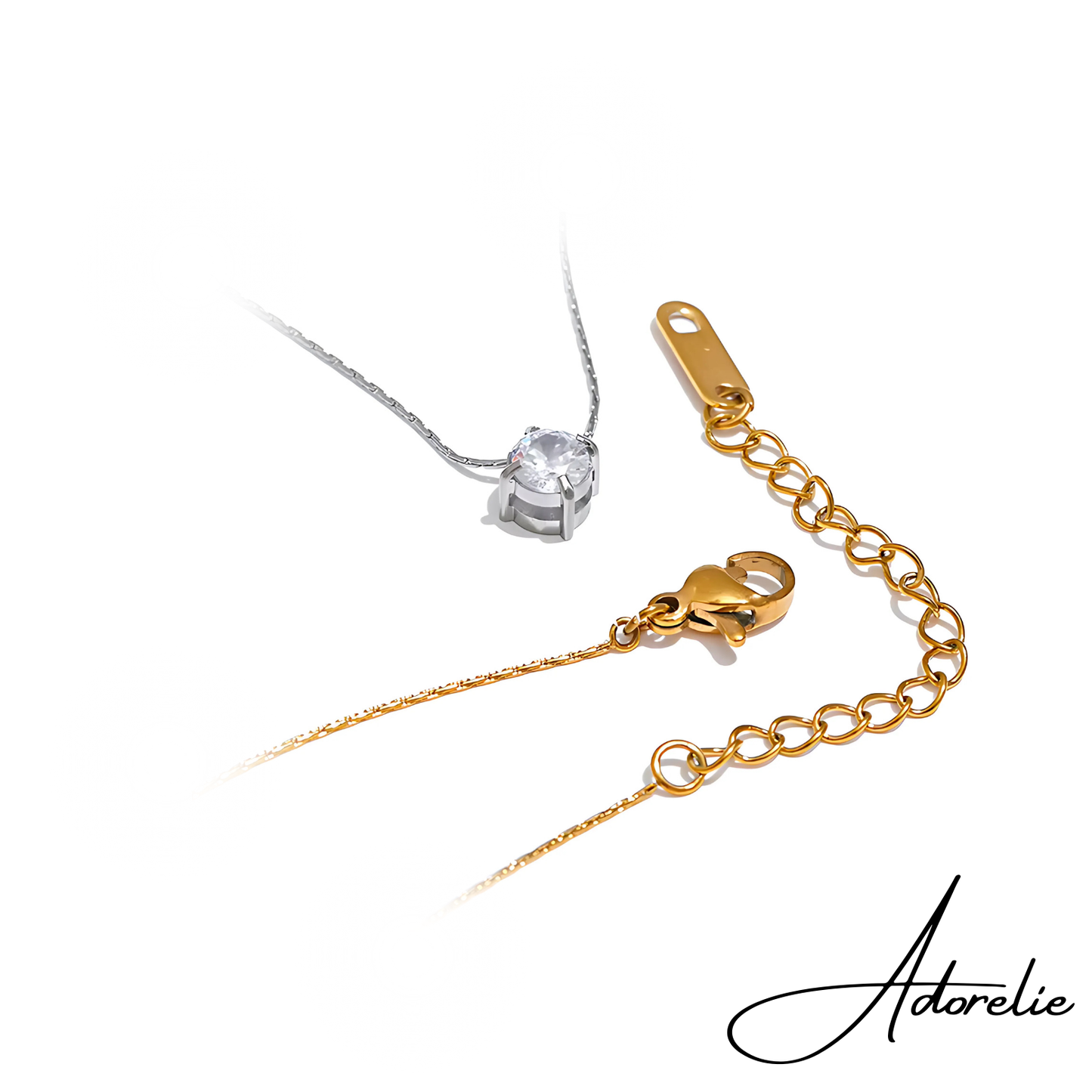 Adorelie™ Ella's Diamant-Halskette