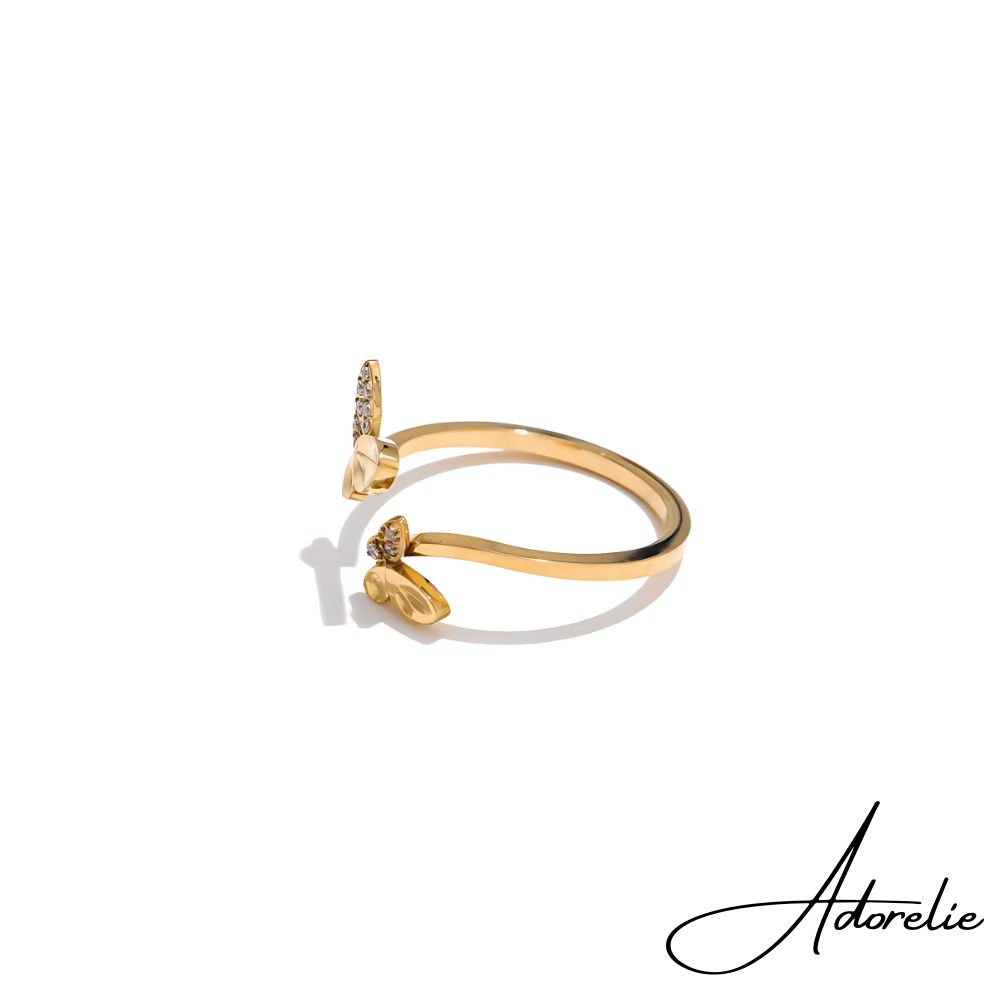Adorelie™ Butterflies of Travel Ring