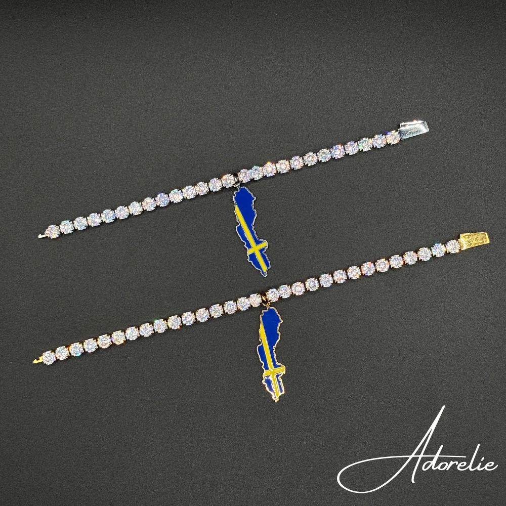 Adorelie™ Nationbands Schweden🇸🇪