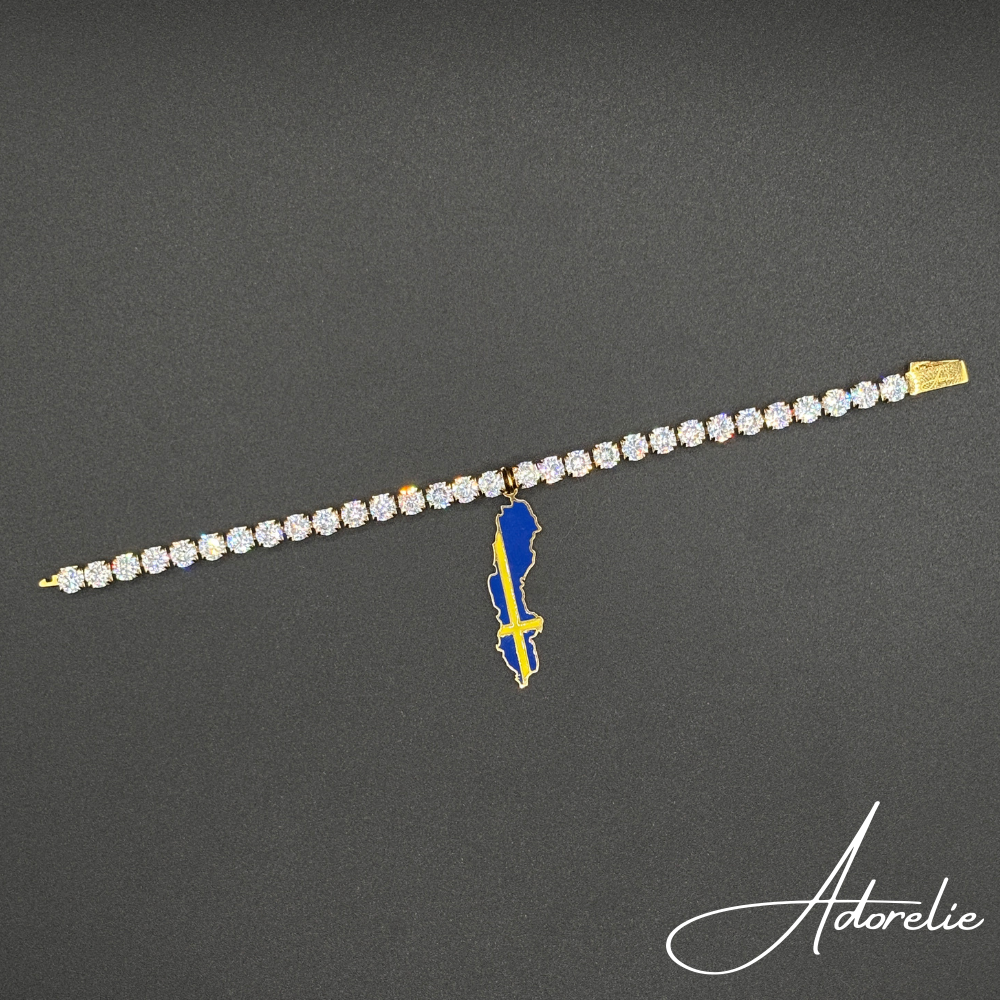 Adorelie™ Nationbands Schweden🇸🇪