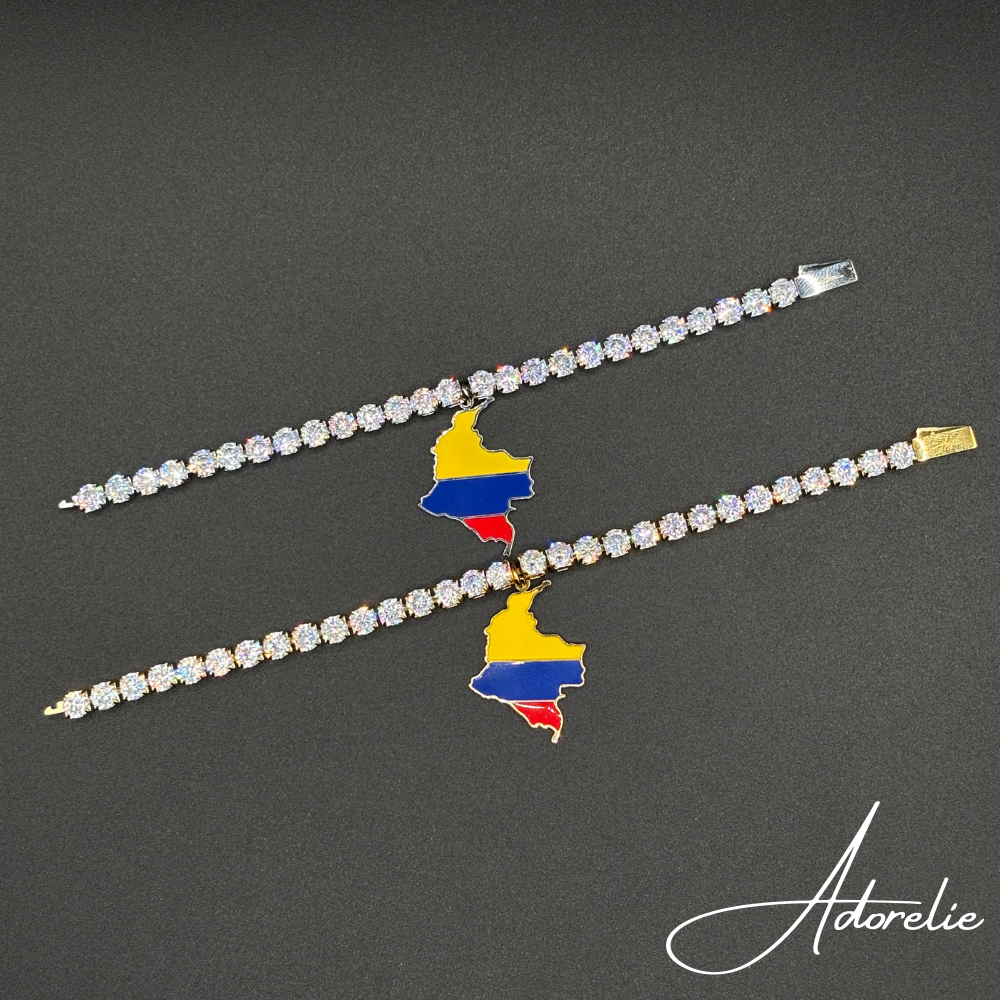 Adorelie™ Nationbands Kolumbien🇨🇴