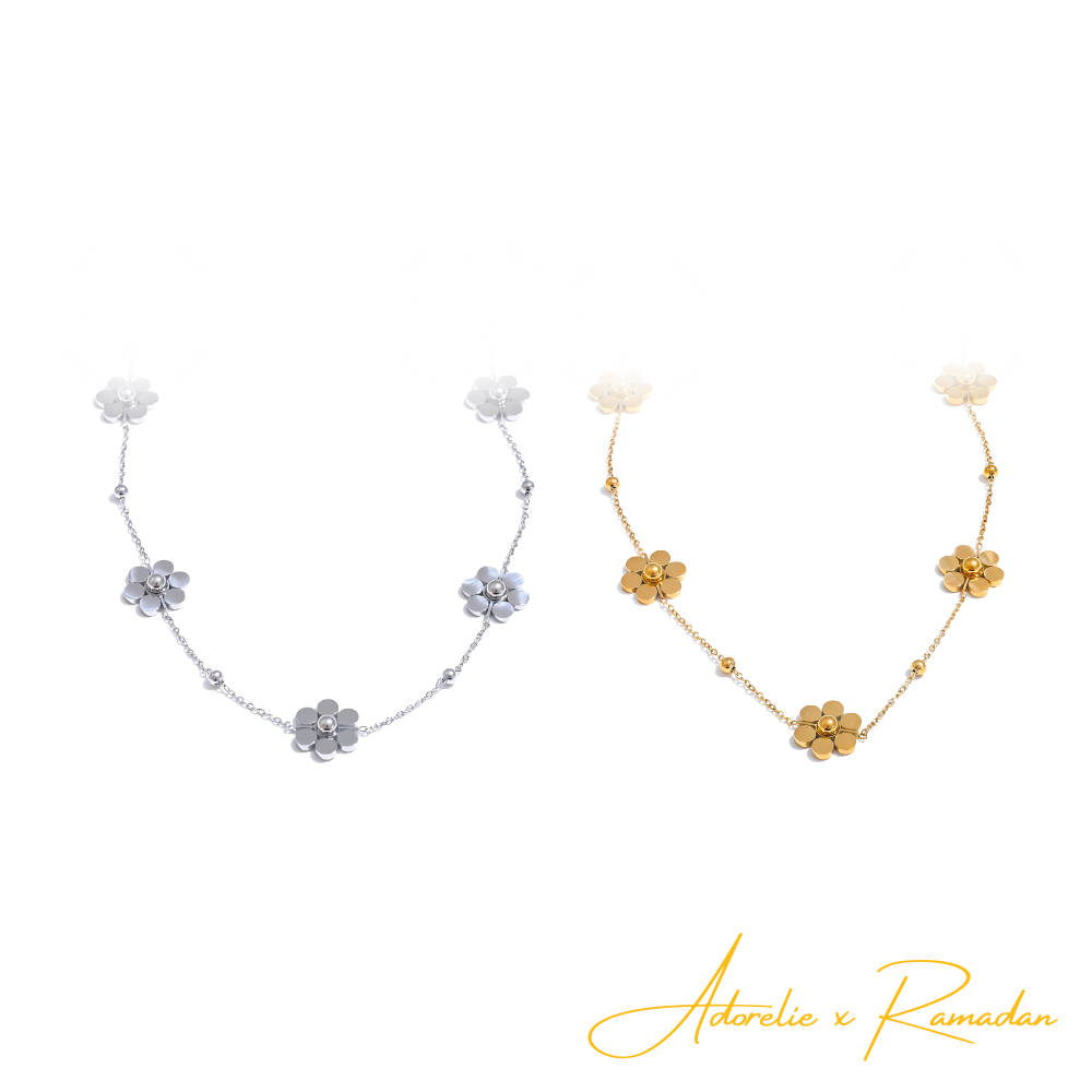 Adorelie™ Blumen der Gefühle Halskette