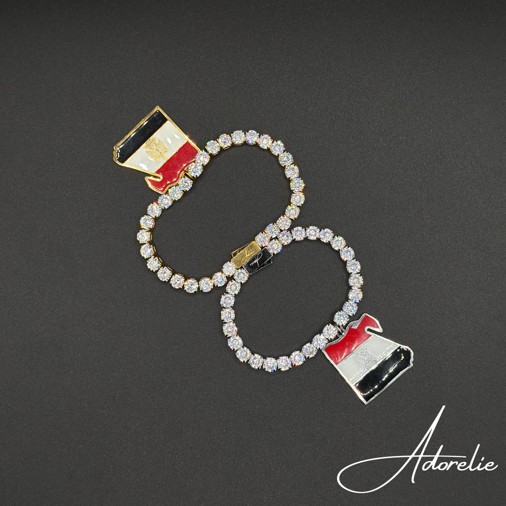 Adorelie™ Nationbands Ägypten🇪🇬