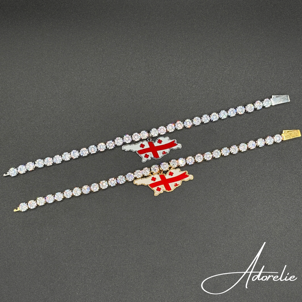 Adorelie™ Nationbands Georgien🇬🇪