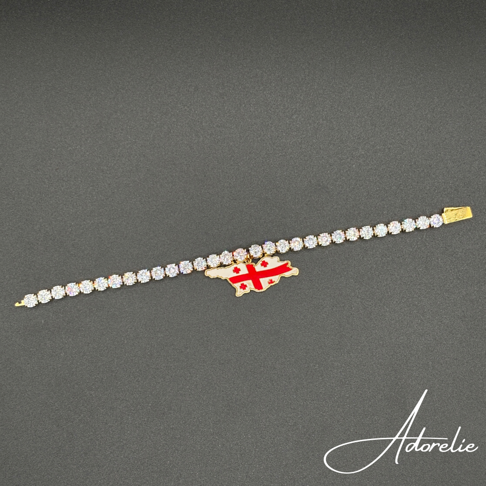 Adorelie™ Nationbands Georgien🇬🇪