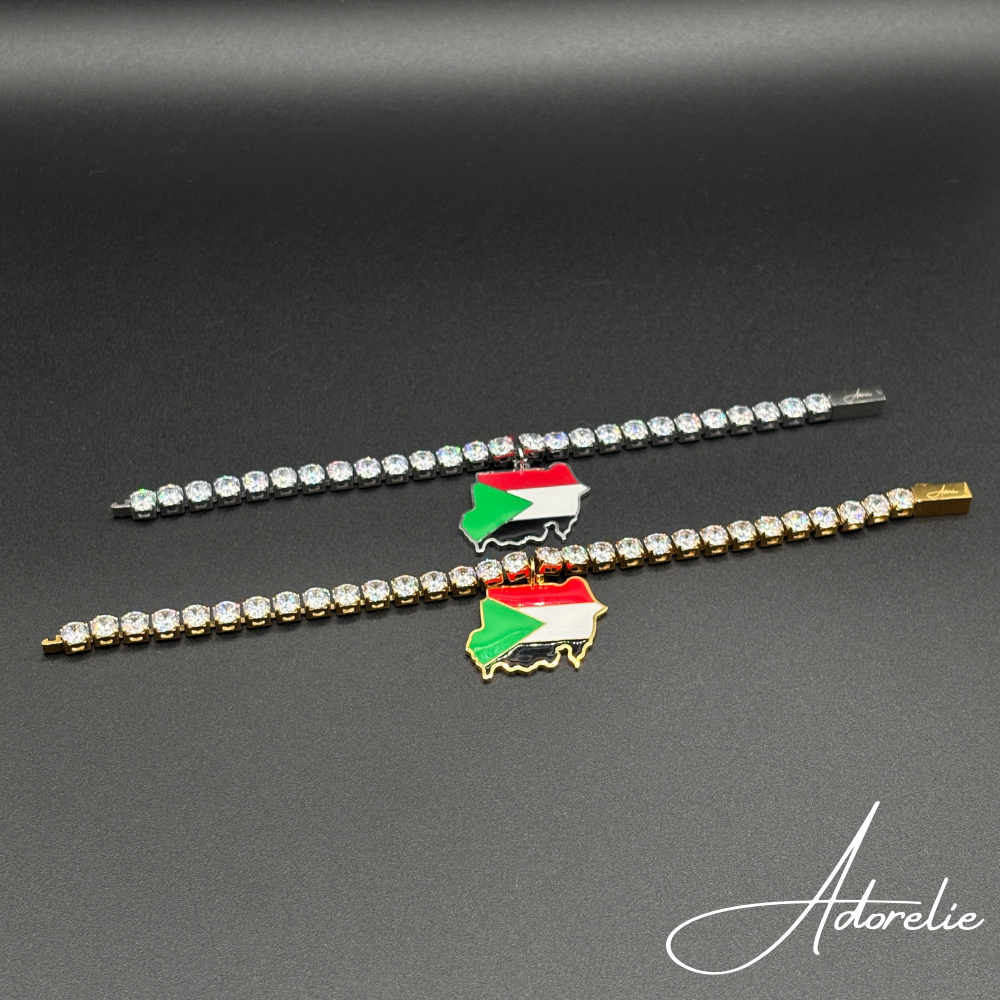 Adorelie™ Nationbands Sudan🇸🇩