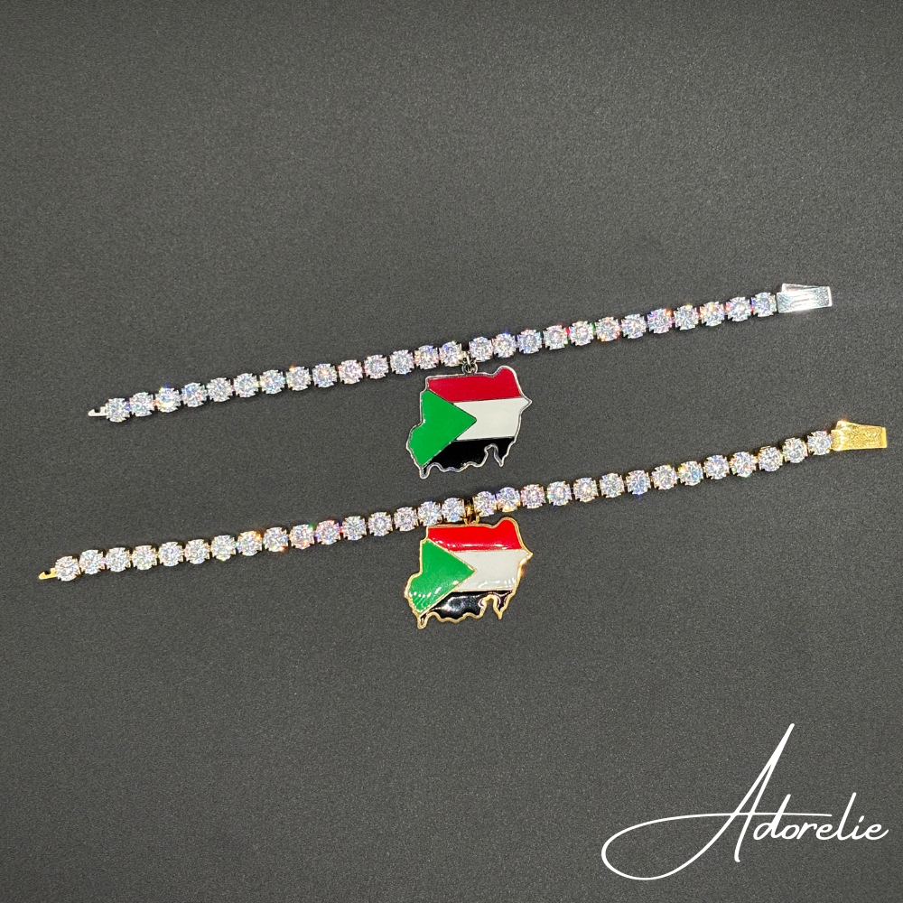 Adorelie™ Nationbands Sudan🇸🇩