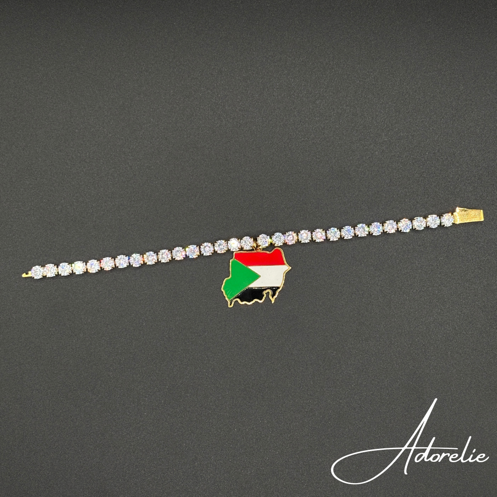 Adorelie™ Nationbands Sudan🇸🇩