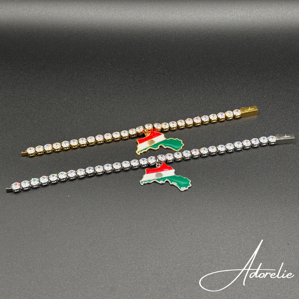 Adorelie™ Nationbands Kurdistan❤️☀️💚