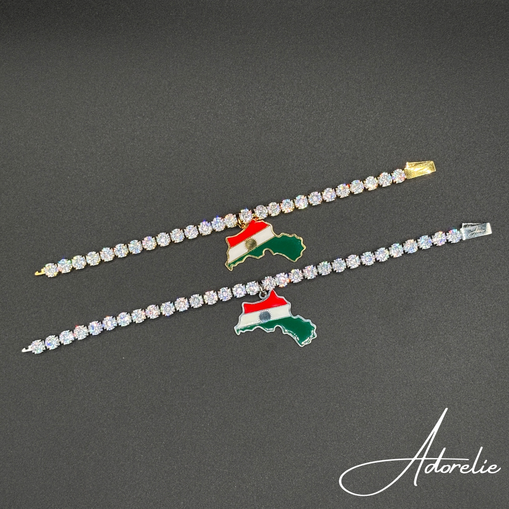 Adorelie™ Nationbands Kurdistan❤️☀️💚