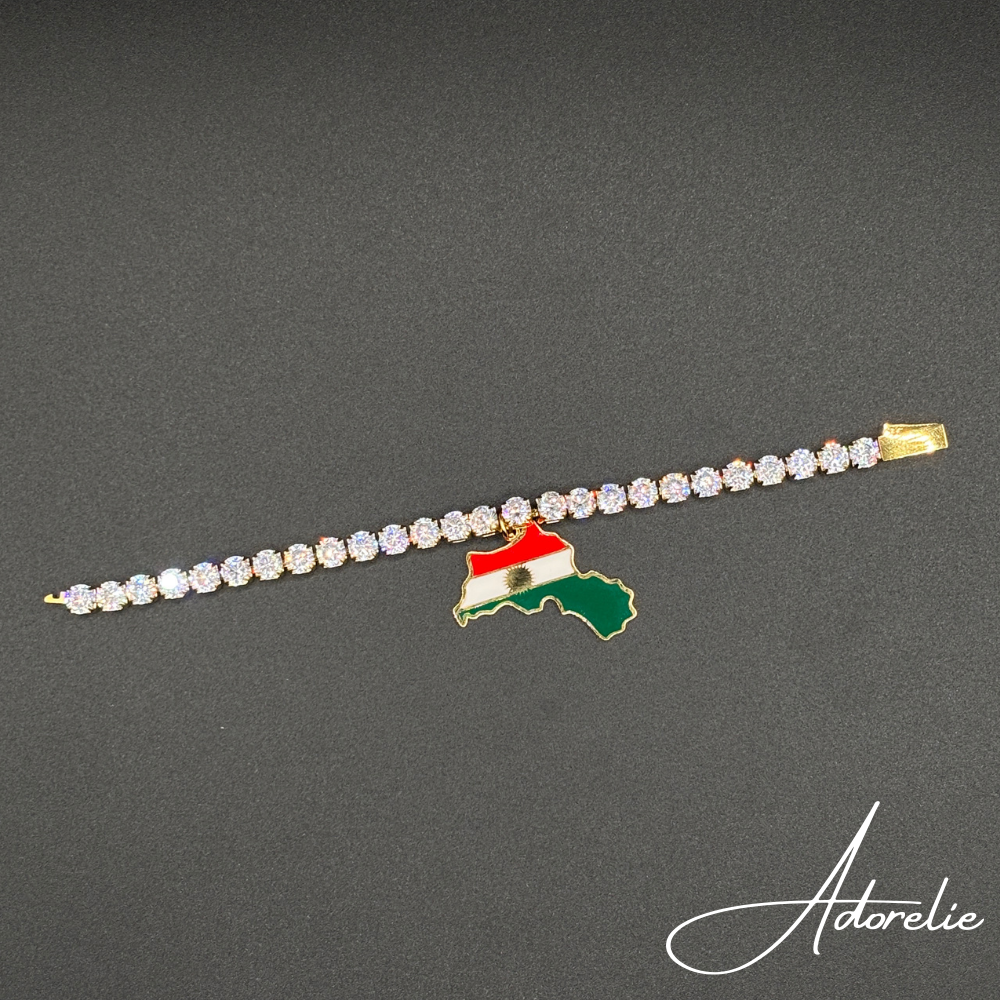 Adorelie™ Nationbands Kurdistan❤️☀️💚