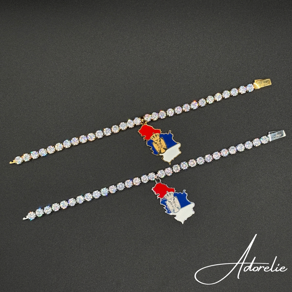 Adorelie™ Nationbands Serbien🇷🇸