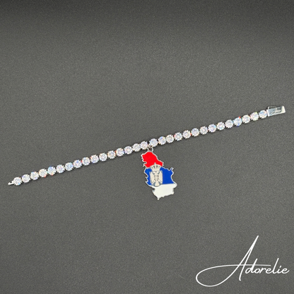 Adorelie™ Nationbands Serbien🇷🇸