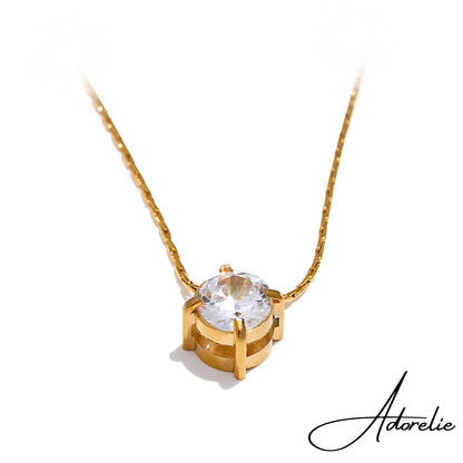 Adorelie™ Ella's Diamant-Halskette