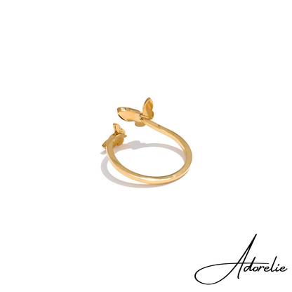 Adorelie™ Butterflies of Travel Ring