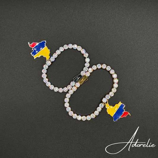 Adorelie™ Nationbands Kolumbien🇨🇴