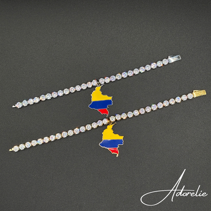 Adorelie™ Nationbands Kolumbien🇨🇴