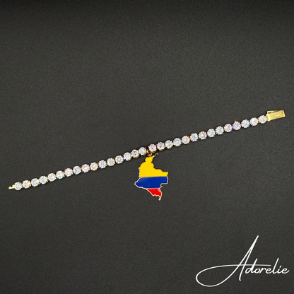 Adorelie™ Nationbands Kolumbien🇨🇴
