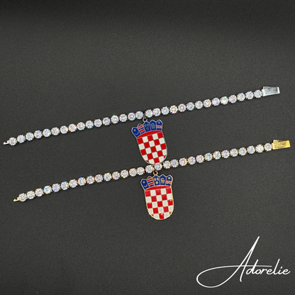 Adorelie™ Nationbands Kroatien🇭🇷