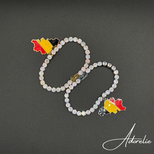 Adorelie™ Nationbands Belgien🇧🇪