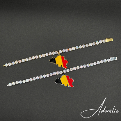 Adorelie™ Nationbands Belgien🇧🇪