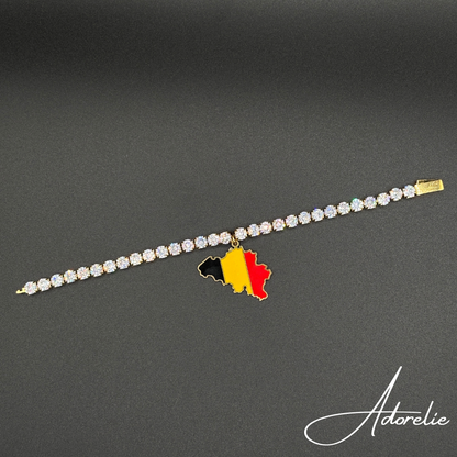 Adorelie™ Nationbands Belgien🇧🇪