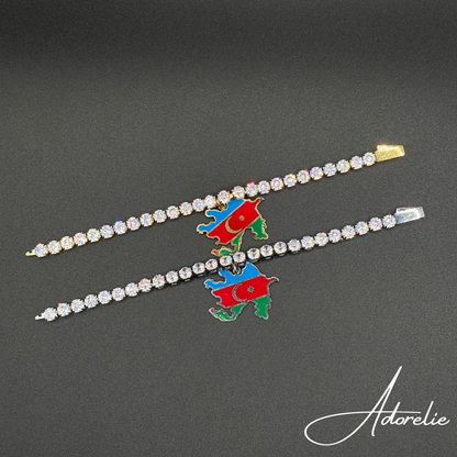 Adorelie™ Nationbands Aserbaidschan🇦🇿