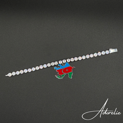 Adorelie™ Nationbands Aserbaidschan🇦🇿