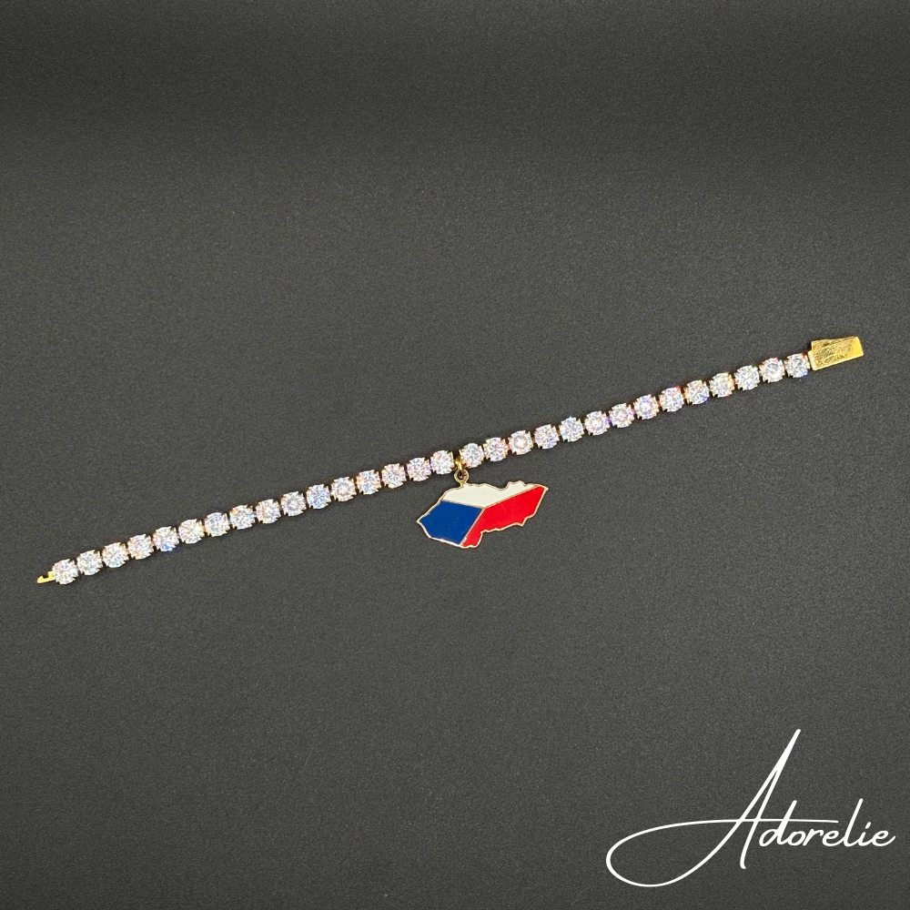 Adorelie™ Nationbands Tschechien🇨🇿