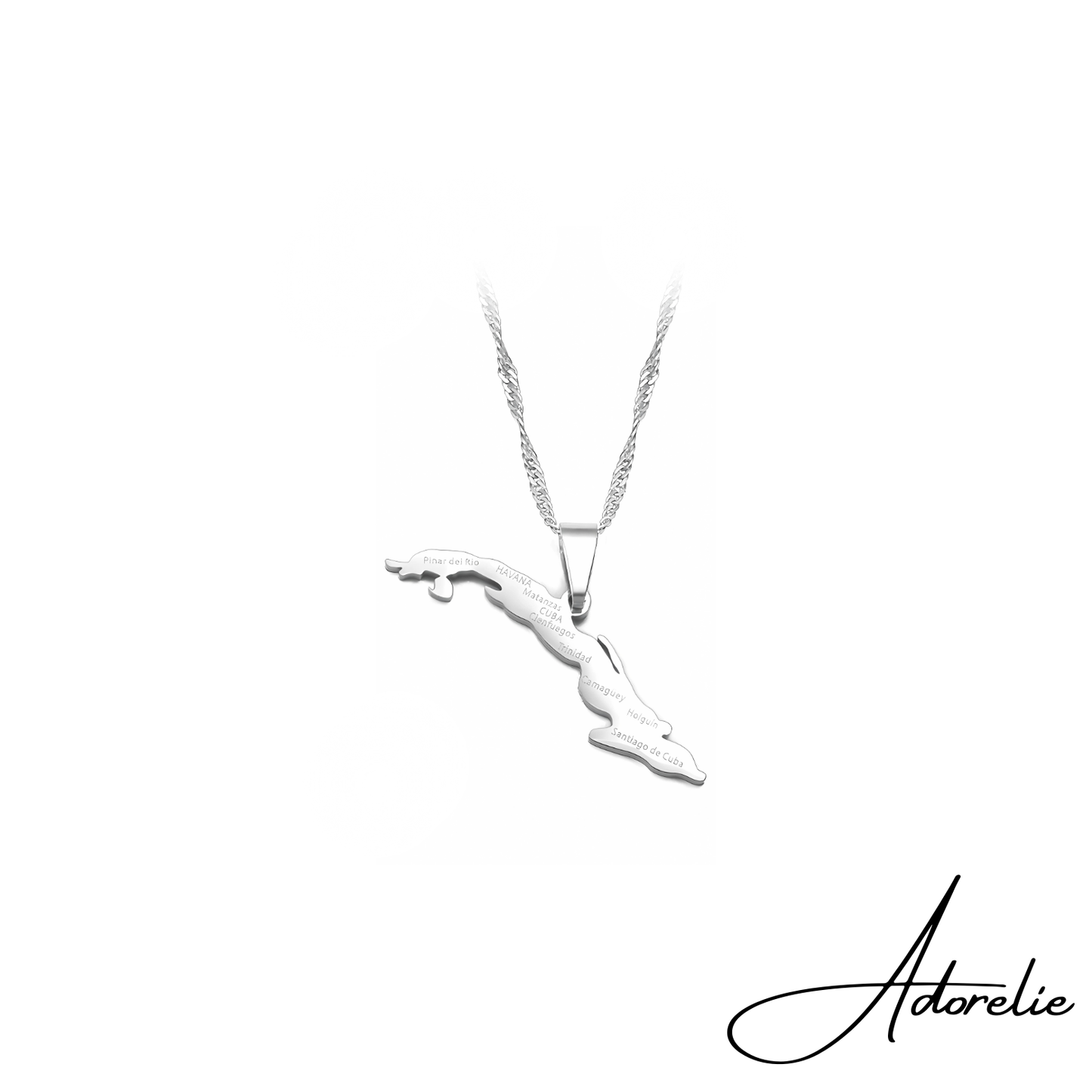 Adorelie™ Cuba🇨🇺 Necklace with Card