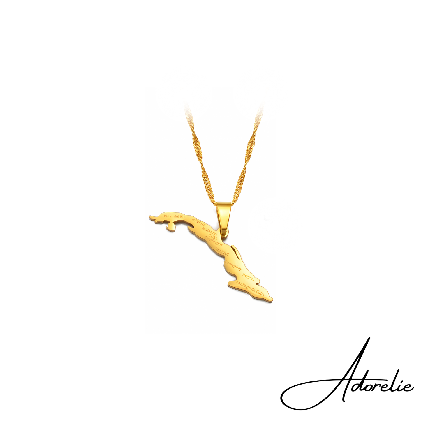 Adorelie™ Cuba🇨🇺 Necklace with Card