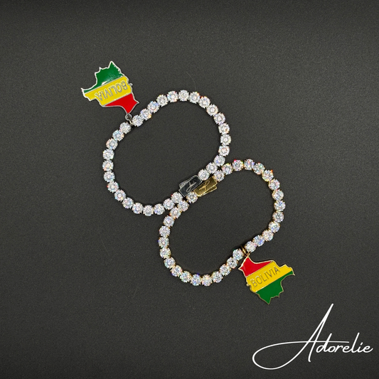 Adorelie™ Nationbands Bolivien🇧🇴