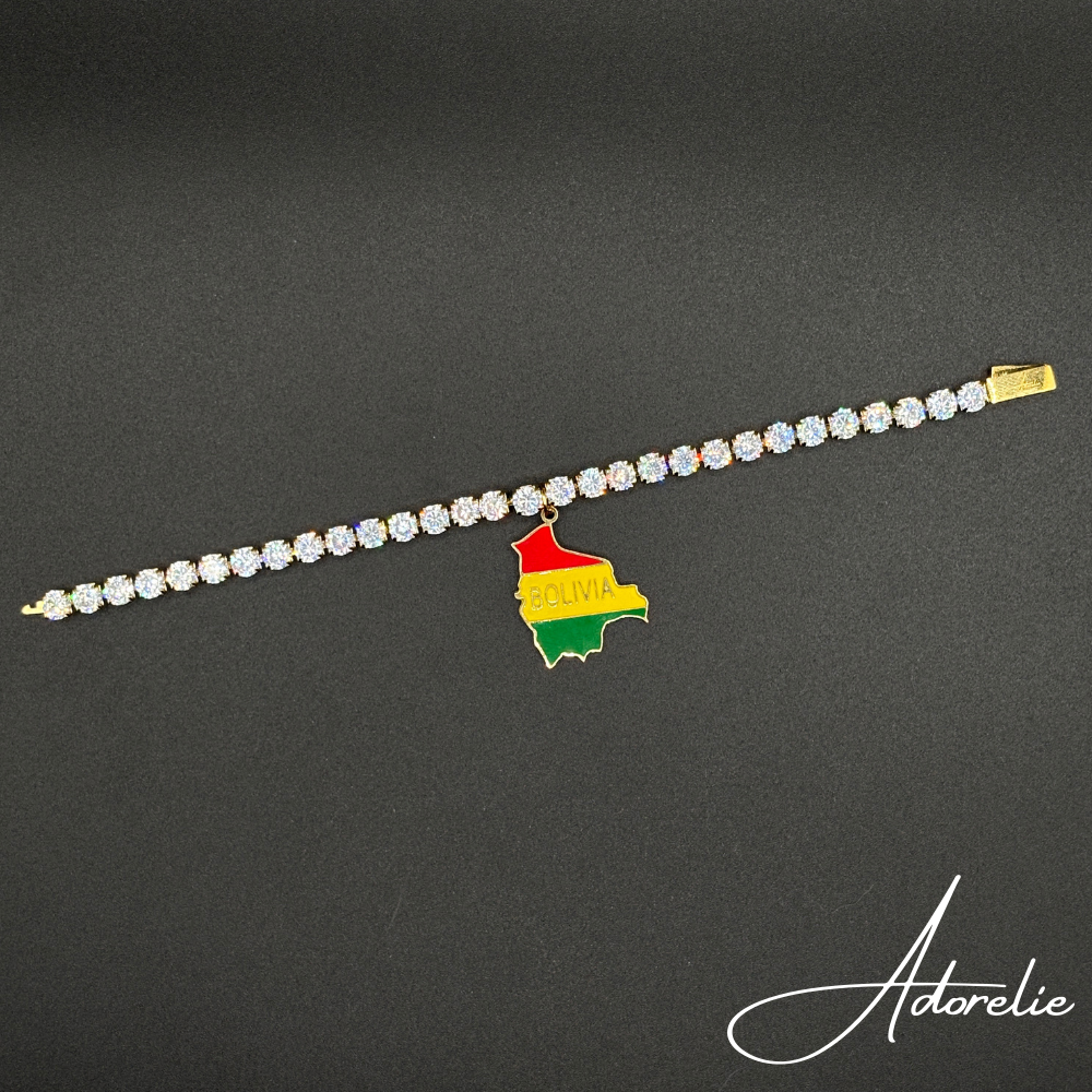 Adorelie™ Nationbands Bolivien🇧🇴