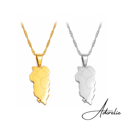 Adorelie™ Albania🇦🇱 Necklace with Card