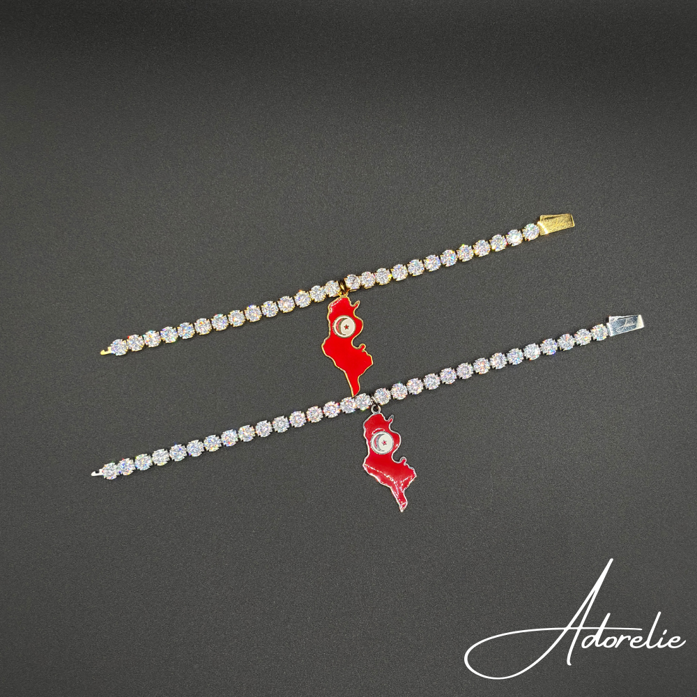 Adorelie™ Nationbands Tunesien🇹🇳