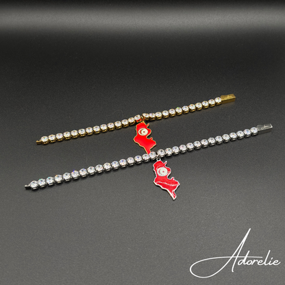 Adorelie™ Nationbands Tunesien🇹🇳