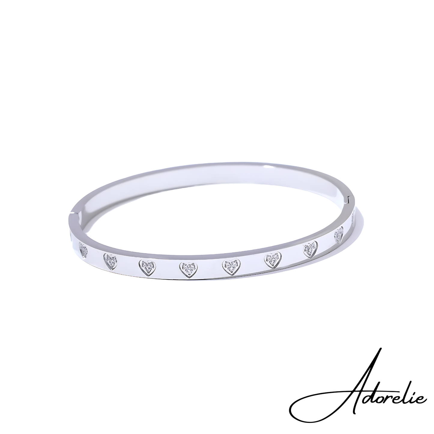 Adorelie™ Bracelet of Won Hearts