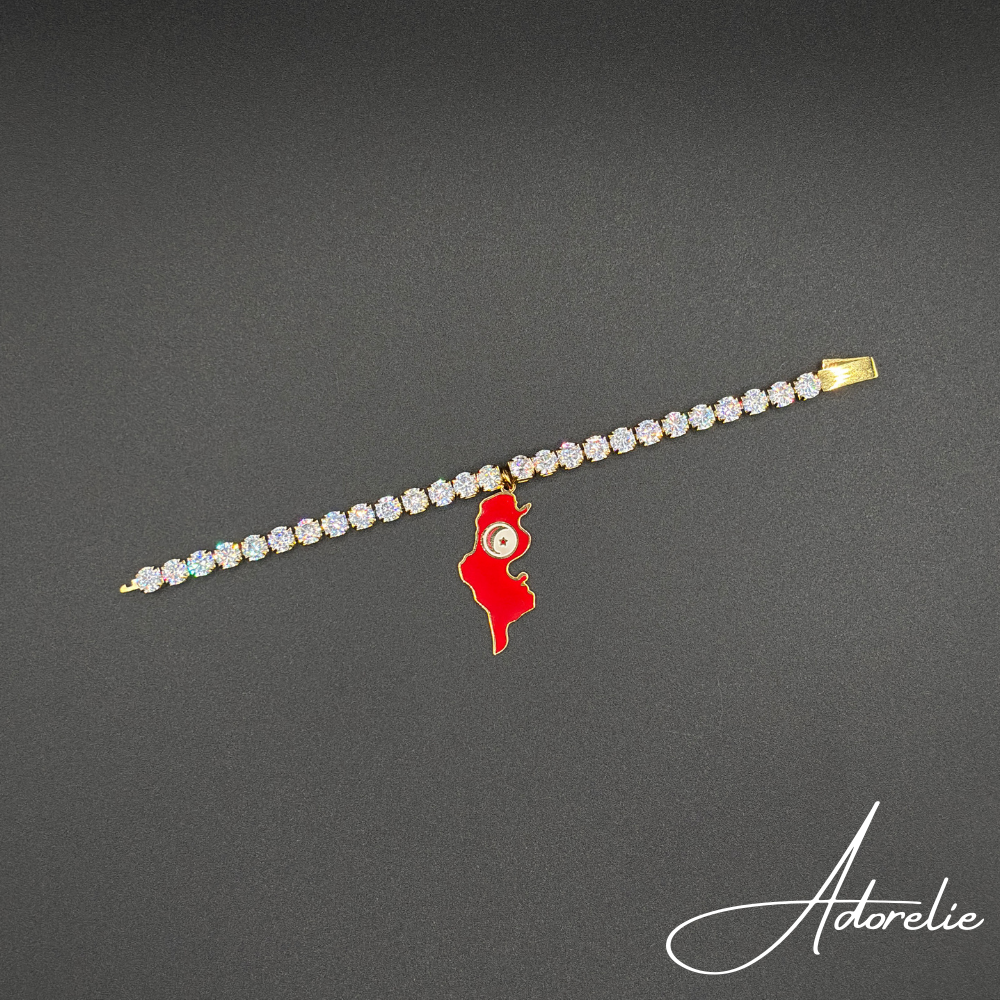 Adorelie™ Nationbands Tunesien🇹🇳