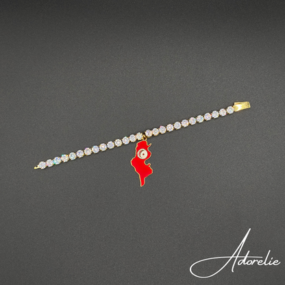 Adorelie™ Nationbands Tunesien🇹🇳
