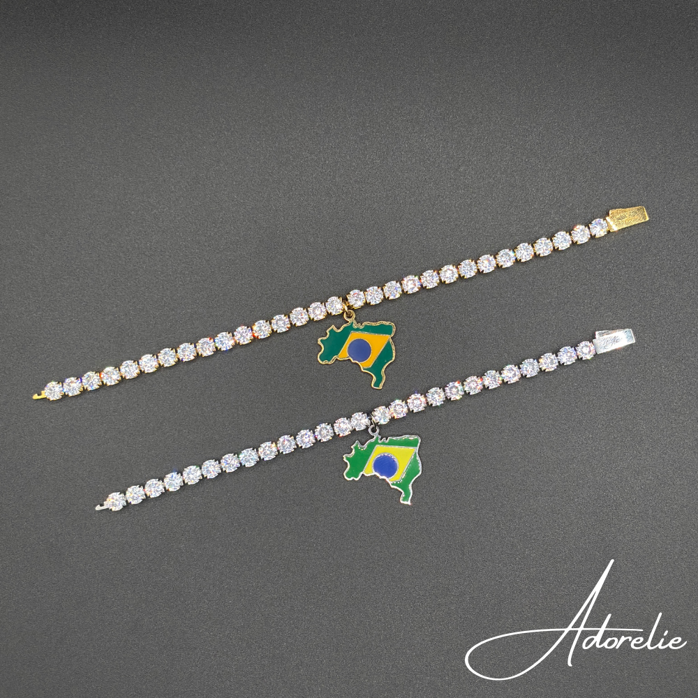 Adorelie™ Nationbands Brasilien🇧🇷