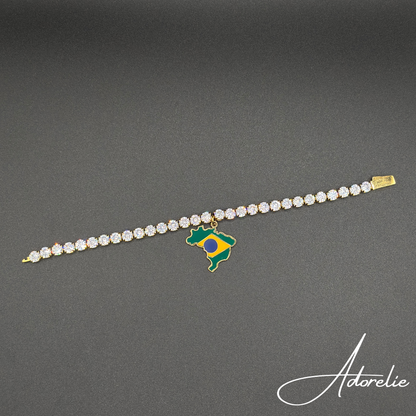 Adorelie™ Nationbands Brasilien🇧🇷