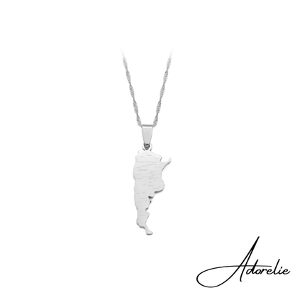 Adorelie™ Argentina🇦🇷 Necklace with Map