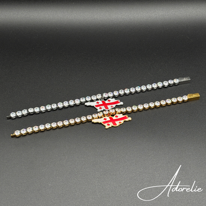 Adorelie™ Nationbands Georgien🇬🇪