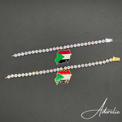 Adorelie™ Nationbands Sudan🇸🇩