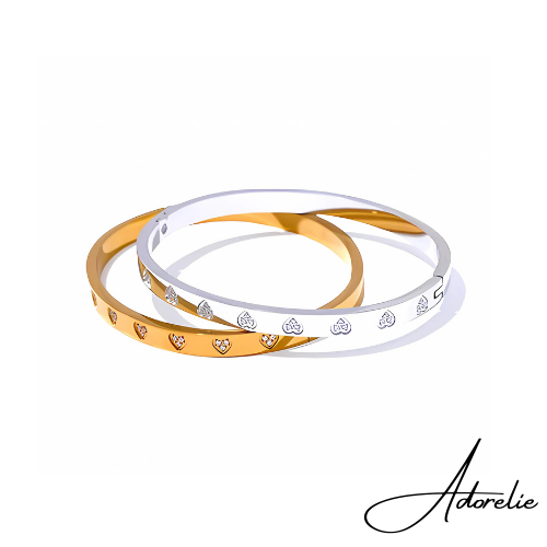 Adorelie™ Bracelet of Won Hearts